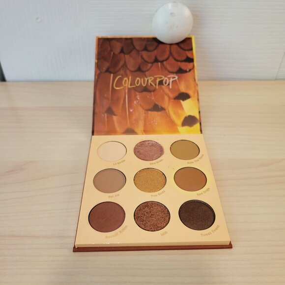 COLOURPOP Night Owl 9 Shades Pressed Eyeshadow Powder Palette - Lightly Used - Picture 2 of 4